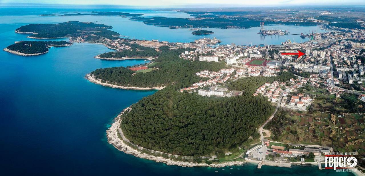Apartment Maestral Pula Dış mekan fotoğraf